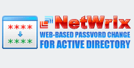 NetWrix Web based Password Change for AD Screenshot